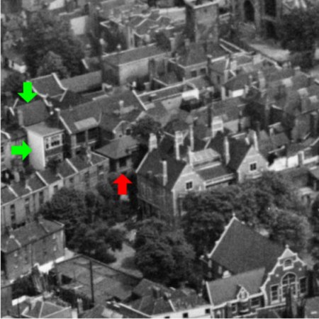 St Mary Redcliffe Boys' School - aerial view