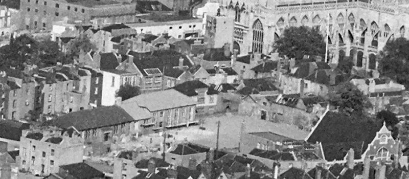 St Mary Redcliffe Boys' School - aerial view