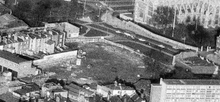 Redcliffe Secondary Boys School  - GONE - aerial view