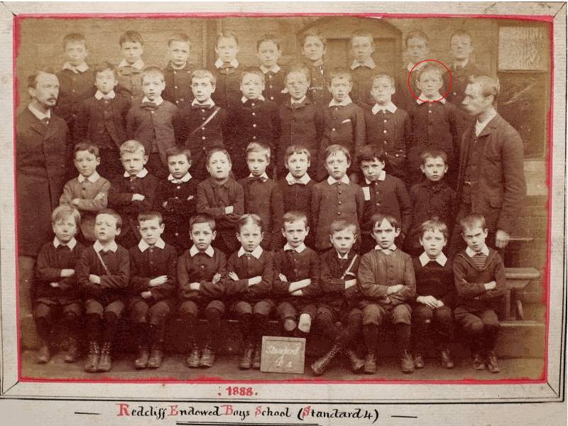 Redcliff Endowed Boys' School - class photo 1888