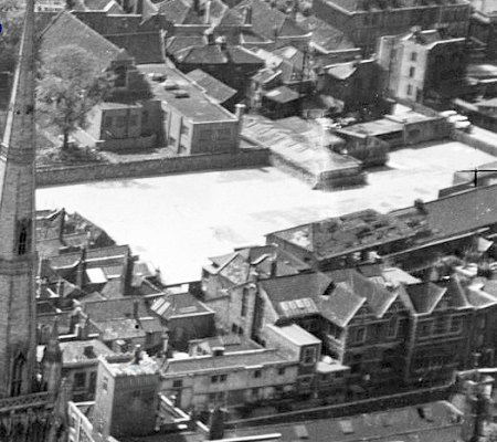 St Mary Redcliffe Boys' School - aerial view