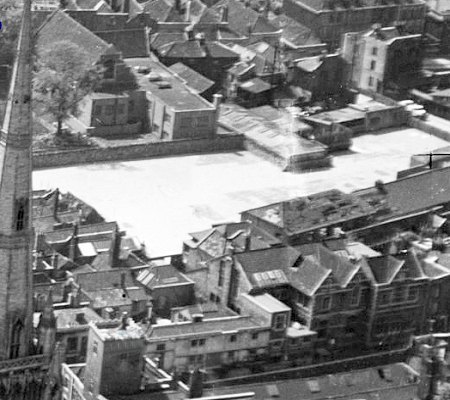 St Mary Redcliffe Boys' School - aerial view